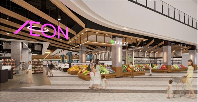 AEON Thanh Hoa, AEON’s 13th general merchandise store and supermarket in Vietnam. Photo: AEON
