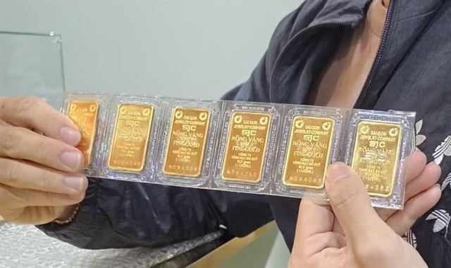 Giá vàng trong nước giảm nhẹ, SJC xuống ngưỡng 145,3 triệu đồng