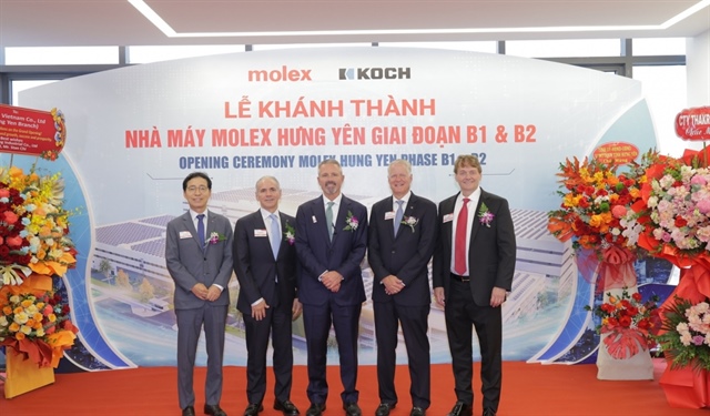 Molex opens its expanded manufacturing facility in Hung Yen