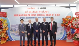 Molex opens its expanded manufacturing facility in Hung Yen