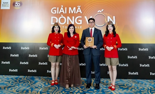 Vietjet named among Việt Nam's top 50 listed companies by Forbes