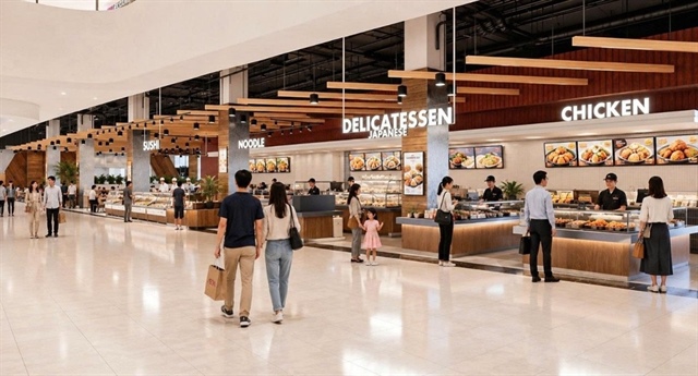 The “One-stop” model at AEON Ha Long GMS, offering a diverse array of shopping and lifestyle services for the whole family