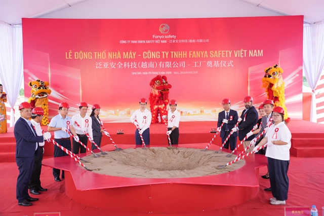 VSIP Lang Son gains momentum as office building opens and first factory breaks ground