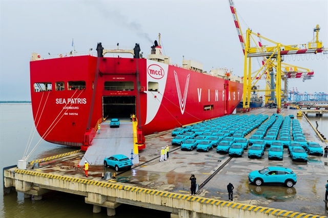 Wave of cars made in Việt Nam goes global