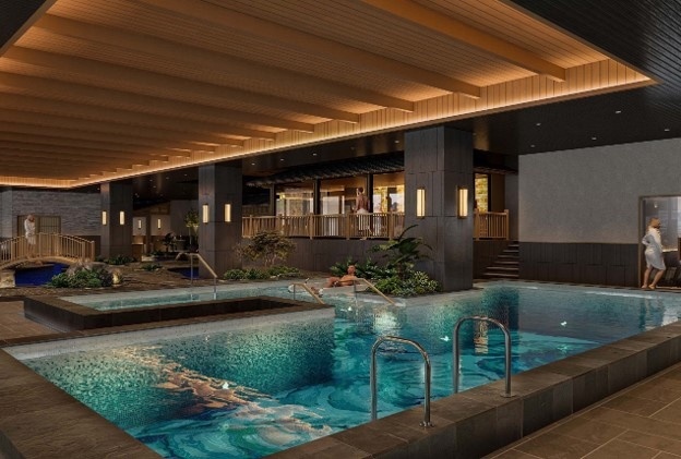 Onsen in the heart of the city: a new experience at the shopping mall