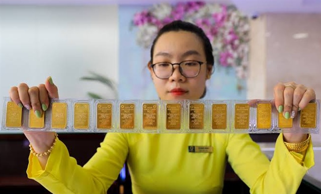 Giá vàng trong nước tăng gần 1 triệu đồng/lượng
