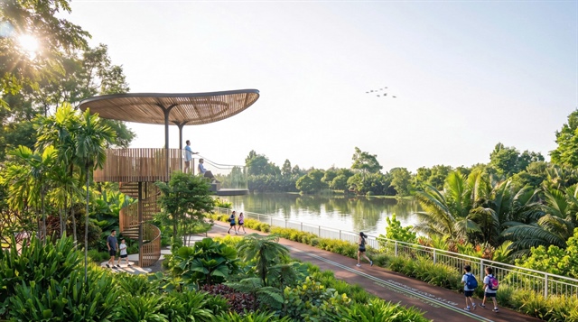 Huong Viet Properties breaks ground on Palm City riverside park