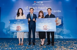 Ngân hàng NCB tặng quà tổng trị giá 338 tỷ đồng cho khách hàng gửi Tiết kiệm Siêu đặc quyền