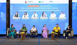 Project helps 100 shrimp and rice firms improve workplace standards