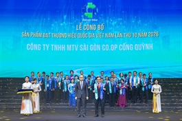 Co.opmart named Vietnam National Brand for 2026