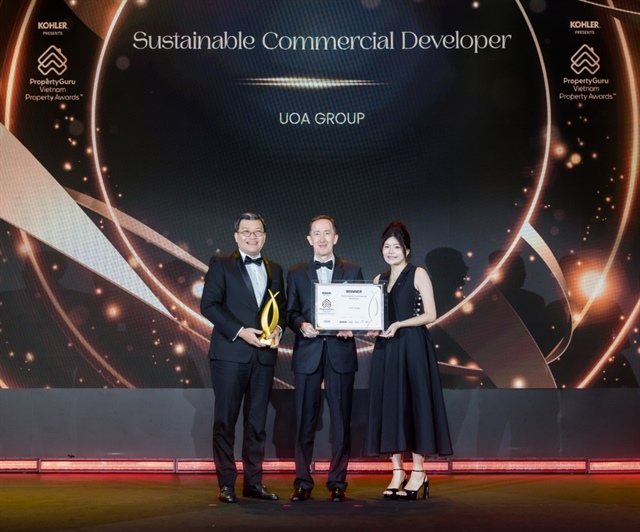 UOA wins Sustainable Commercial Developer at PropertyGuru Vietnam Awards 2026