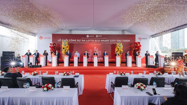 Lotte Eco Smart City Thu Thiem resumes construction after delays