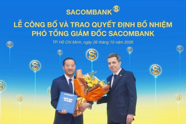 SACOMBANK appoints Nguyễn Xuân Ái Quốc as deputy CEO