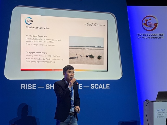 IUCN, Coca-Cola Foundation promote ecosystem restoration as business opportunity at AEF
